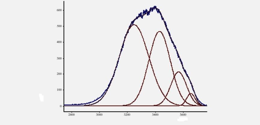 Photographic image of DNA double helix